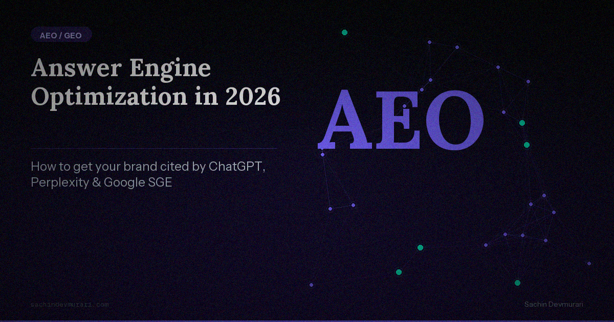 Answer Engine Optimization in 2026